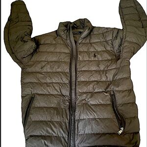 Polo by Ralph Lauren Charcoal Puffer Jacket
